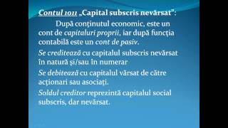 Curs video gratuit de Contabilitate  Constituirea Capitalului Social [upl. by Clementas]