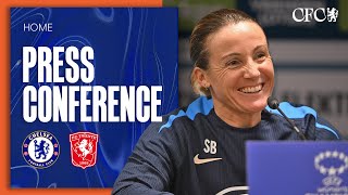 BOMPASTOR amp BRIGHT Press Conference  Chelsea vs FC Twente  UWCL  Prematch  101224  CFCW [upl. by Adnik]