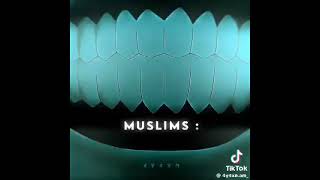 Only Muslims can UNDERSTAND 💀☠️ islam whatsappstatus muslim moon [upl. by Mclain689]