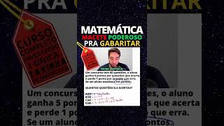 MATEMATICA MACETE PARA GABARITAR [upl. by Pendergast45]