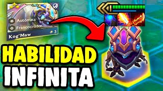 KOG MAW 3 NO se le ACABA LA HABILIDAD  TFT SET 13 ARCANE [upl. by Okemak]