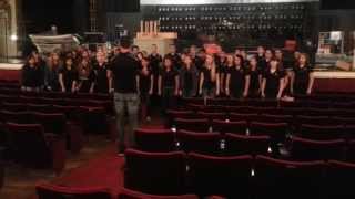 Raider Choir Boosters from Yuma Arizona perform at Music Hall [upl. by Acinoj]