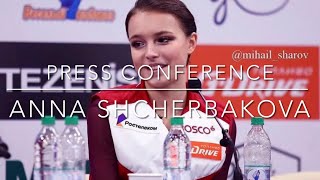 Press Conference at Russian Nationals 2022  Anna Shcherbakova  English sub [upl. by Almund269]