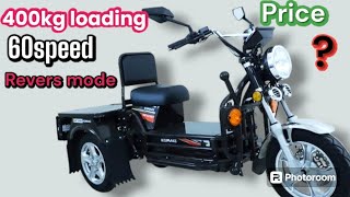 komaki 30 Next 400 loading capacity 60max speed big komaki loader electric scooter 🛵 [upl. by Nuri]