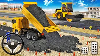 Heavy Excavator Simulator 2021  City Construction Road Builder  Android Gameplay [upl. by Eisyak143]