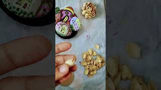 Pista shell flower making part 2shortstrendingart [upl. by Coad]