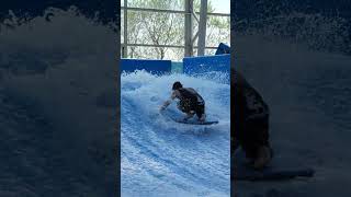 Pro Bodyboard Jaxon Nathan Greg Jared Epic Waters Waterpark Flowrider Contest 2024 [upl. by Airdnas]