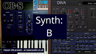 Oberheim OB8 vs uhe Diva  Song Test [upl. by Cathie]