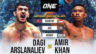 Dagi Arslanaliev vs Amir Khan  Full Fight Replay [upl. by Llekcir393]