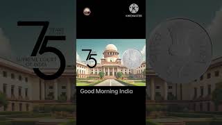 75 year of Supreme Court of India Shorts shortsnews tranding [upl. by Ribaudo448]