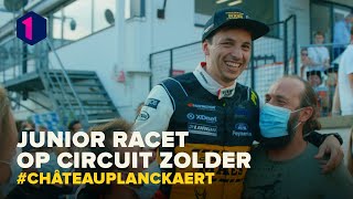 Junior racet op het circuit van Zolder  Château Planckaert [upl. by Inafit306]