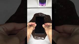 iPhone cookie 📱😳 asmr food halal asmrfood foodsounds [upl. by Newbold]