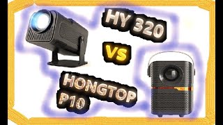 PROYECTOR HY 320 VS HONGTOP P10 [upl. by Gran203]