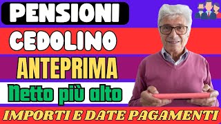 👉PENSIONI MARZO 2024 ANTEPRIMA CEDOLINO IMPORTI PIù ALTI E DATE PAGAMENTO [upl. by Norraj]