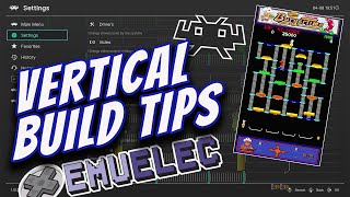 HOW TO Create Bezels amp Rotate Screen For Vertical Builds in RetroArch amp EMUElec [upl. by Ikim]