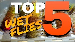 Top 5 BEST Wet Trout Nymph Flies for Fly Fishing [upl. by Dott692]