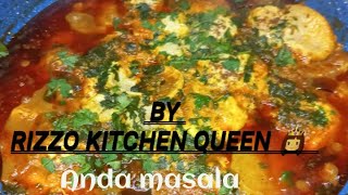 Anda masala bhuna👌rizzo kitchen queen 👸 [upl. by Ydnic618]