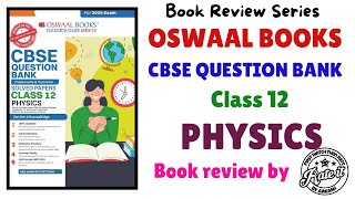 Oswaal Book CBSE Question Bank Class 12 Physics Book Review  Oswaal CBSE Class 12 Physics Question [upl. by Asiaj]