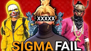 BLACK007 VS SIGMA FAIL  RIOTFFOFFICIAL  GARENA FREE FIRE [upl. by Stu]