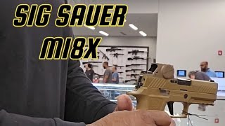 NEW SIG SAUER M18X REVIEW [upl. by Ring528]