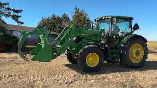 2014 John Deere 6125M Loader Tractor for sale December 5th 2023 [upl. by Elockcin]