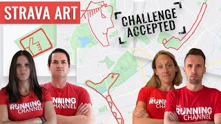 Who Is The BEST Strava GPS Artist  Challenge Accepted We Let YOU Decide Our Challenge [upl. by Srini527]