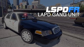 GTA 5 LSPDFR 02B Patrol quotLAPD Gang Unitquot [upl. by Ardnosak246]