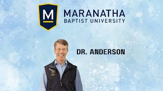 Dr Anderson from MBU  Living for Christ [upl. by Ariaic]