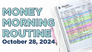 Money Morning Routine  Weekend Spending Update [upl. by Asiel112]