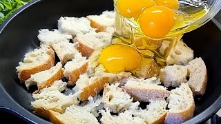 Easy amp Quick Breakfast Recipe  Bread and egg snacks  egg omelette recipe  bread recipes [upl. by Ottinger]