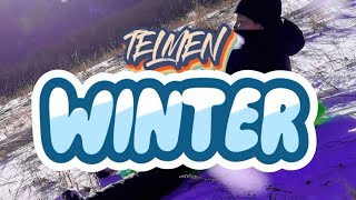 TELMEN  WINTER  lyrics video [upl. by Nylodnewg]