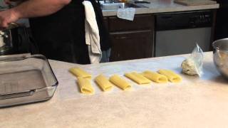 Average JOE Cooking SHOW  Stuffed Manicotti [upl. by Erida]