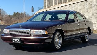 SOLD 1995 Chevrolet Caprice Classic for sale by Specialty Motor Cars Bubble Chevy Impala SS B body [upl. by Merete]