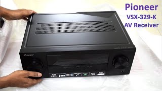 Pioneer VSX329k AV Receiver Unboxing  DONDAKAYfry [upl. by Cadman]