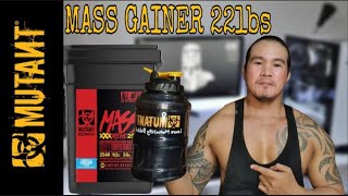 Unboxing and Review  Mutant Mass Extreme 2500 and Mutant Mug 26ltr [upl. by Cirdla743]