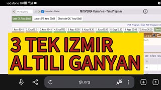 19 Ekim 2024 Cumartesi İzmir at yarışı tahminleri İzmir altılı ganyan tahminleri  Oğulcan Karaca [upl. by Monaco477]