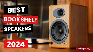 Best Bookshelf Speakers 2024  Which One Is The Best [upl. by Crenshaw]