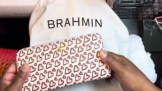 Brahmin Ombre Melbourne Collection Small Caroline Affinity Satchel Bag Kate Spade July 2 2023 [upl. by Nnaxor]