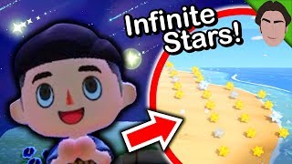 Farming Shooting Star Fragments in Animal Crossing New Horizons [upl. by Maire]