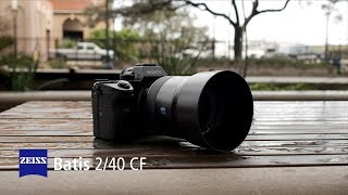 Zeiss Batis 40mm f2 CF Review [upl. by Alyehs]