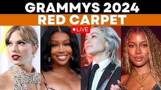 Grammys 2024 LIVE  Grammys Red Carpet LIVE From Los Angeles  66th Annual Grammy Awards [upl. by Yearwood]