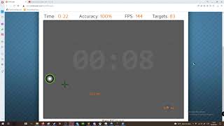 Aimbooster Cant touch this World Record 108  264 MS avg reaction time [upl. by Htiel]