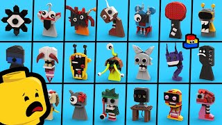 LEGO Sprunki How to Build PHASE 3 Every Character  Sprunki Incredibox [upl. by Hamforrd]