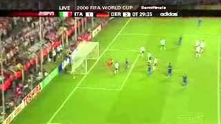 Italy vs Germany FIFA World Cup 2006 [upl. by Maghutte78]