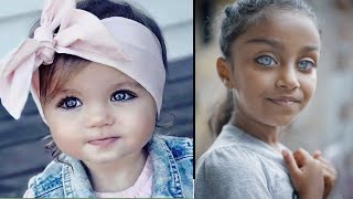 Top 10 Kids With The Most Beautiful And Unusual Eyes [upl. by Tilagram]