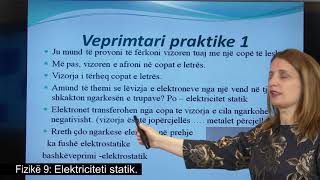 Fizikë 9  Elektriciteti statik [upl. by Emerej]