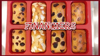 How to Make Financiers  Financiers Recipe [upl. by Keldon7]