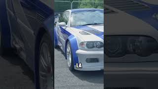 BMW recrée la E46 M3 GTR de Need For Speed Most Wanted [upl. by Sirtaeb]