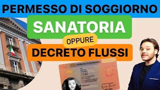 COME REGOLARIZZARSI IN ITALIA NUOVA SANATORIA O DECRETO FLUSSI [upl. by Livvi]