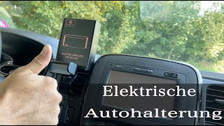 Die beste 360 Grad Handyhalterung Elektrisch Autohalter KFZ CAFELE Unboxing Test [upl. by Iew]